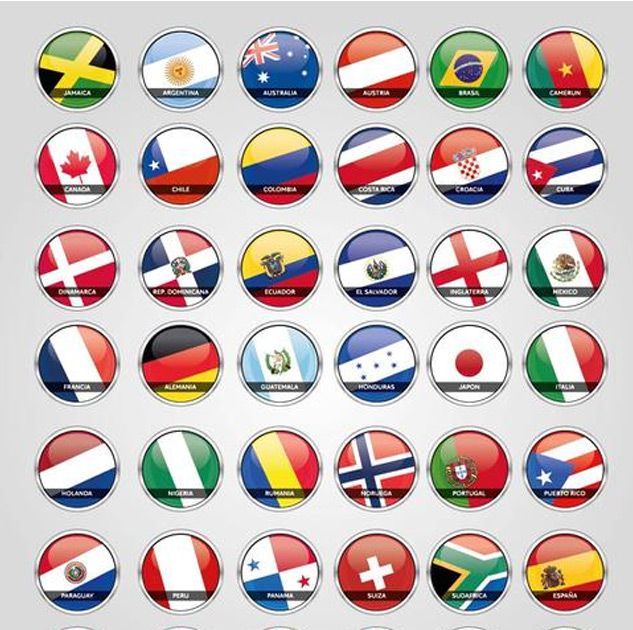 ایکن پرچم کشور های جهان
