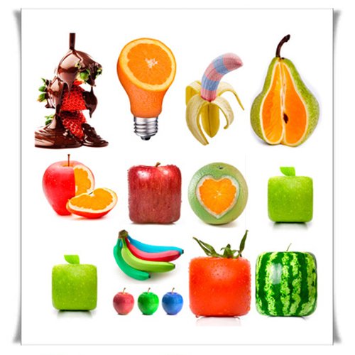 تصاویر انواع میوه خلاقانه و غیرواقعی