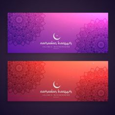 بنرهای ماه رمضان ramadan banners pack