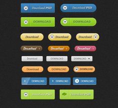 آیکون های دکمه دانلود - download icon & button