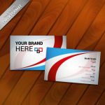 وکتور کارت ویزیت آماده چاپ printable business card template