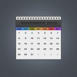 فایل لایه باز قالب تقویم  calendar